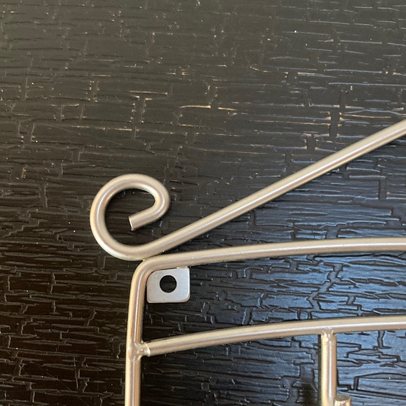 Elegant Silver Wall Hook Rack - Picture 4 of 5